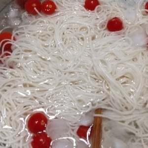 電子レンジでそうめんを茹でる方法